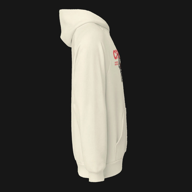 CREDO BMX BIG BIKE HEAVYWEIGHT HOODIE – CREAM