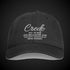 CREDO EST. 1868 UPPER MONTCLAIR WASHED CAP – BLACK