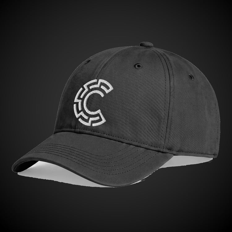 CREDO MAZE C WASHED CAP – BLACK
