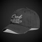 CREDO EST. 1868 UPPER MONTCLAIR WASHED CAP – BLACK