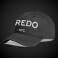 CREDO NYC 3D PUFF WASHED CAP – BLACK