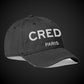 CREDO PARIS 3D PUFF WASHED CAP – BLACK