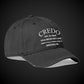 CREDO EST. 1986 BEDFORD ARCH WASHED CAP – BLACK