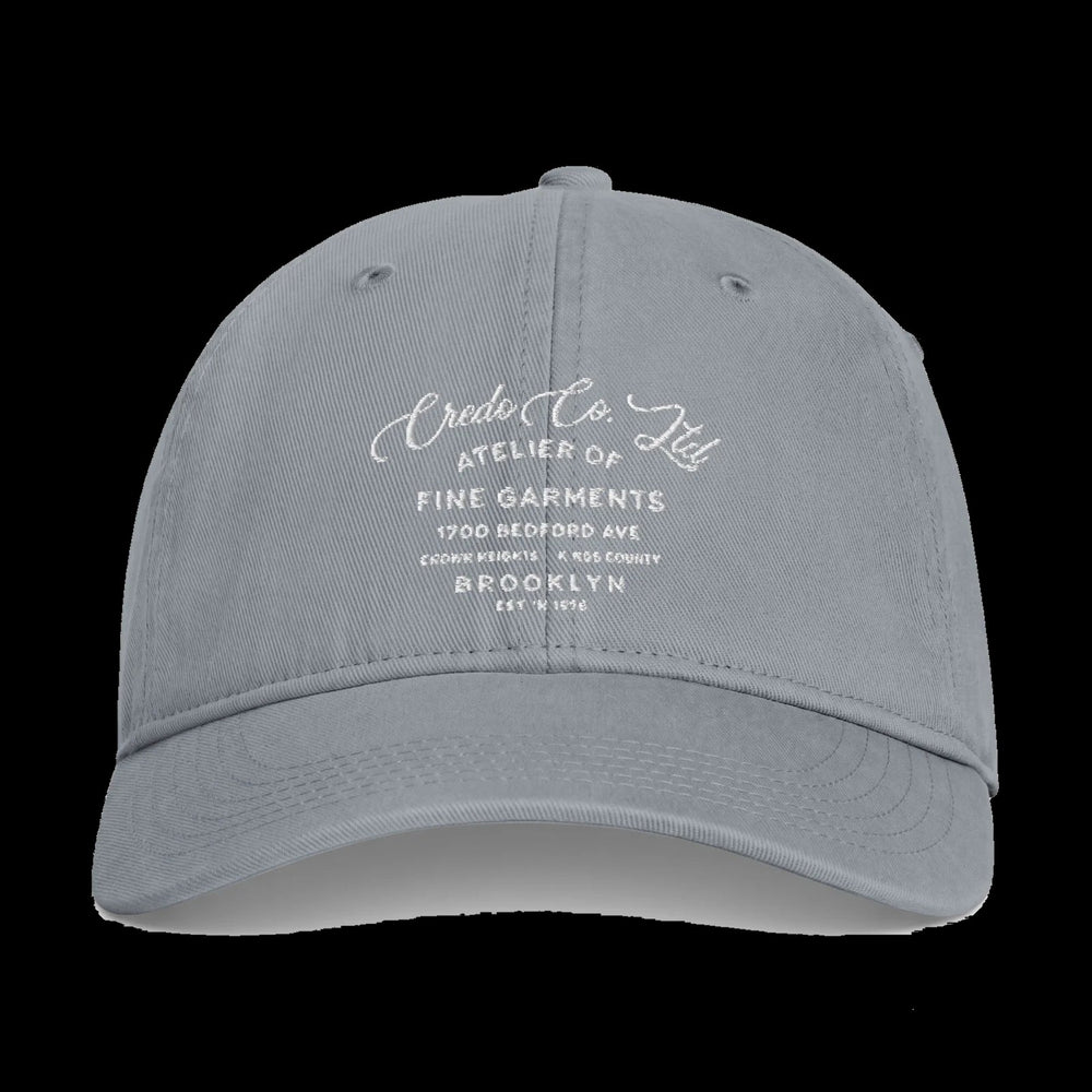CREDO CO. LTD FINE GARMENTS WASHED CAP – GRANITE