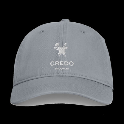 CREDO BROOKLYN ANVIL WASHED CAP – GRANITE