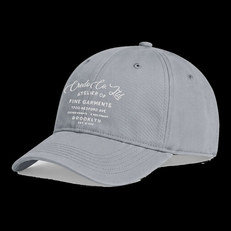 CREDO CO. LTD FINE GARMENTS WASHED CAP – GRANITE