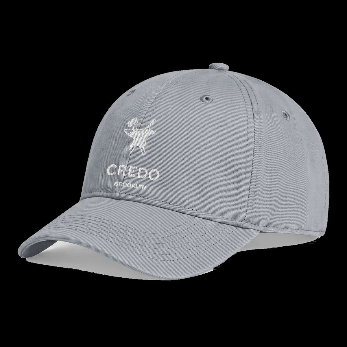 CREDO BROOKLYN ANVIL WASHED CAP – GRANITE