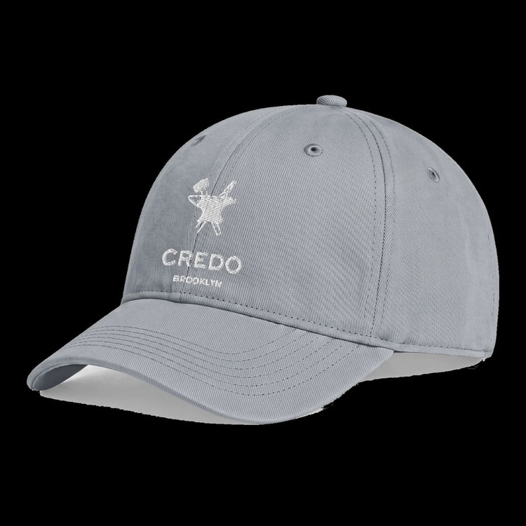 CREDO BROOKLYN ANVIL WASHED CAP – GRANITE