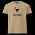 CREDO BROOKLYN ANVIL & HAMMER WASHED TEE – KHAKI