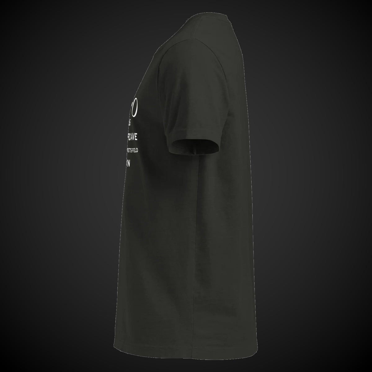 CREDO EST. 1986 BEDFORD WASHED TEE – WASHED BLACK