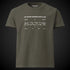 CREDO NYC 50 STAR AMERICAN FLAG WASHED TEE – WASHED CHARCOAL