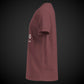 CREDO BROOKLYN COUTURE LATHE WASHED TEE – WASHED MAROON