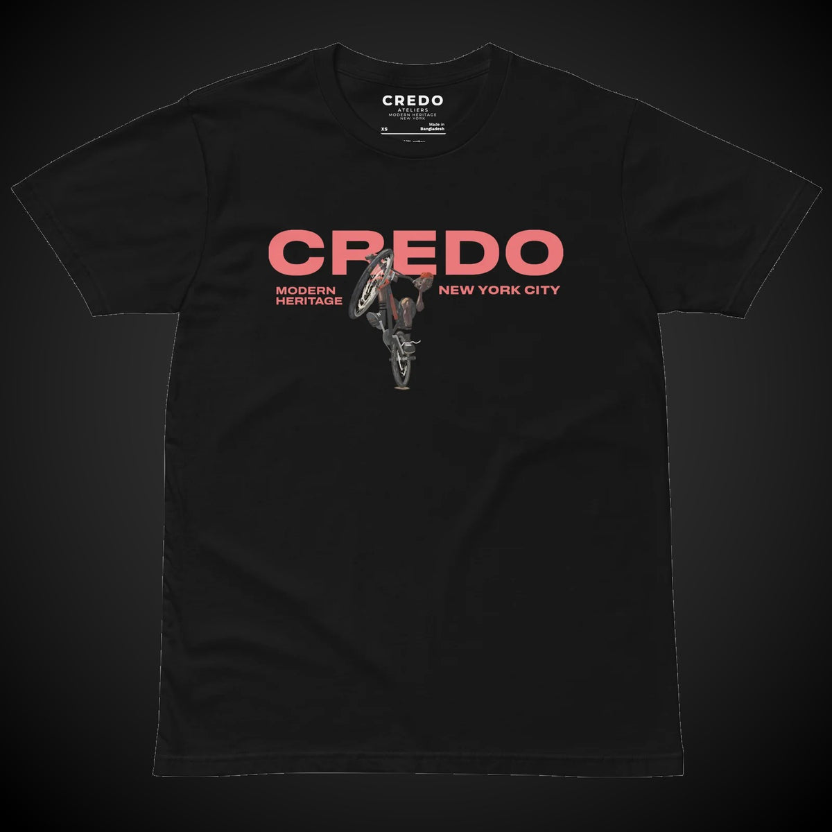 CREDO BMX BIG BIKE TEE – BLACK