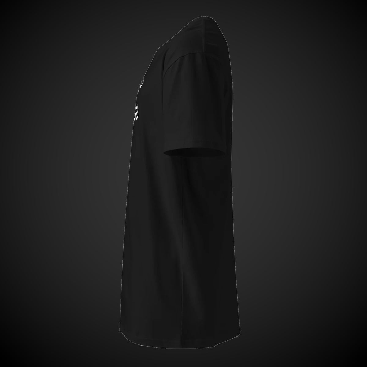 CREDO MAZE C CENTER CHEST TEE – BLACK
