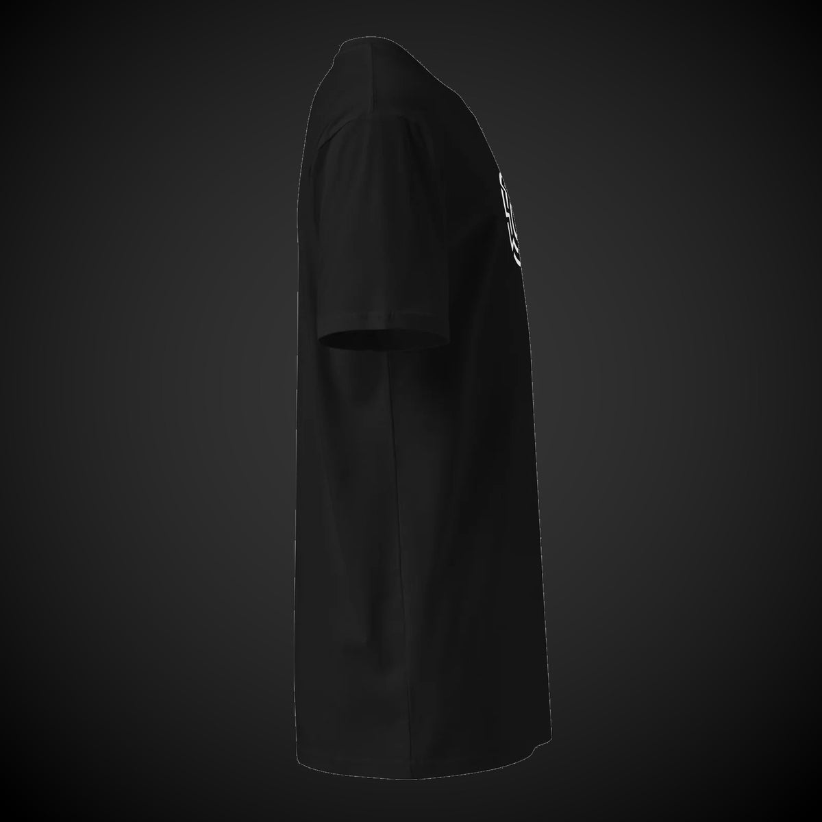 CREDO MAZE C CENTER CHEST TEE – BLACK