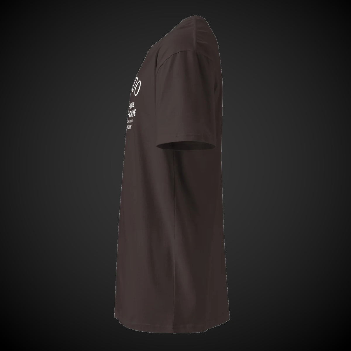 CREDO BROOKLYN ARCH TEE – BLACK & COAL
