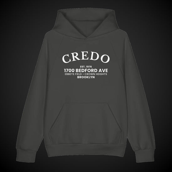 CREDO EST. 1976 BEDFORD HEAVYWEIGHT HOODIE – ASPHALT