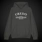 CREDO EST. 1976 BEDFORD HEAVYWEIGHT HOODIE – ASPHALT