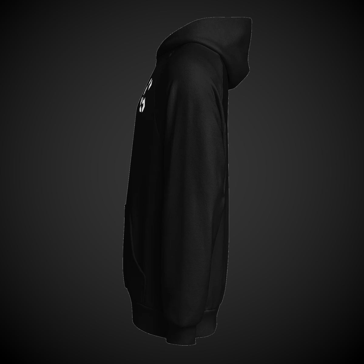 CREDO ICON C LEFT CHEST HEAVYWEIGHT HOODIE – BLACK