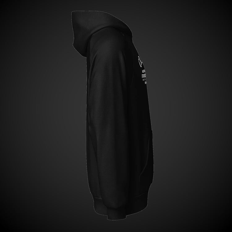 CREDO BROOKLYN ARCH HEAVYWEIGHT HOODIE – BLACK & ASPHALT