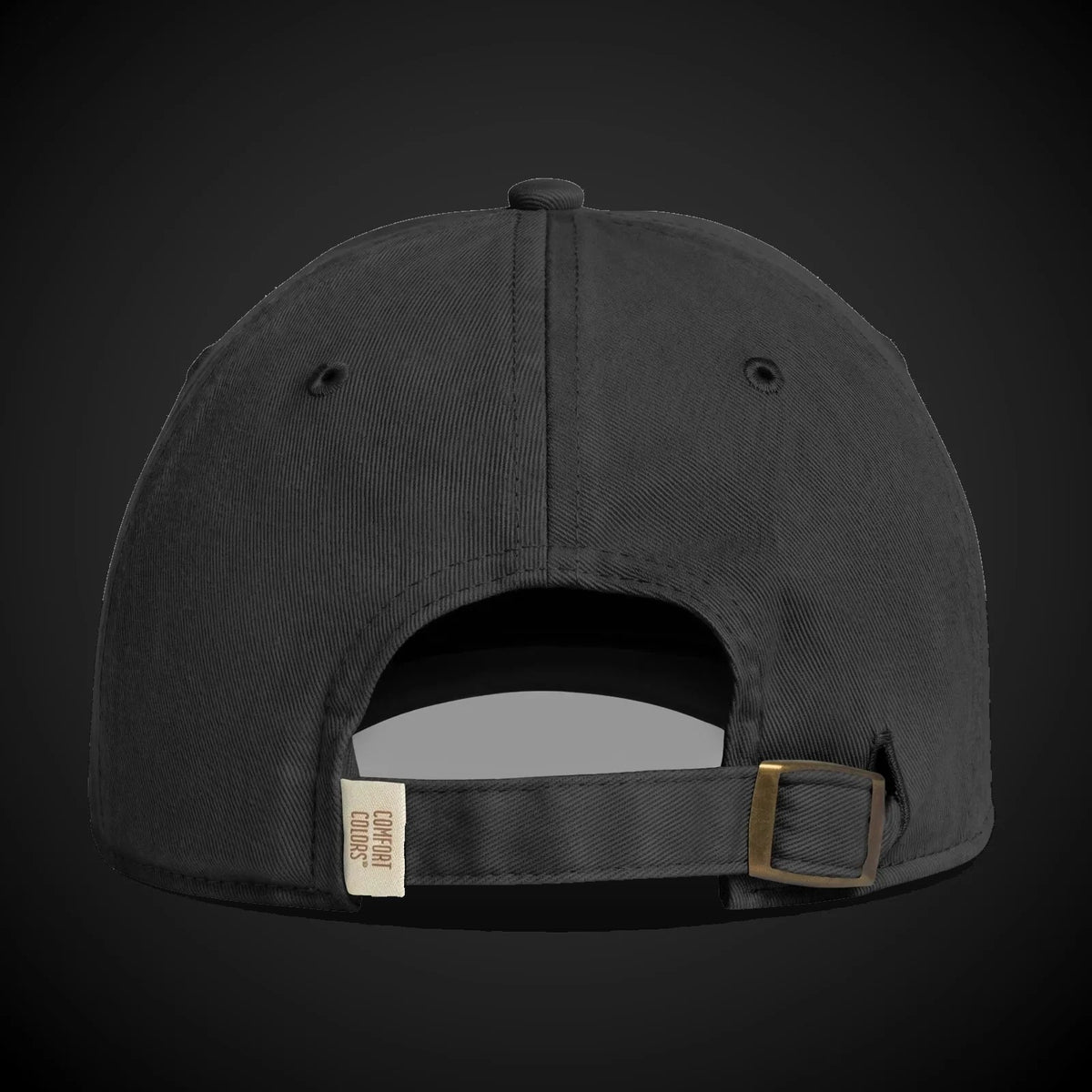 CREDO PARIS EST. 1976 WASHED CAP – BLACK