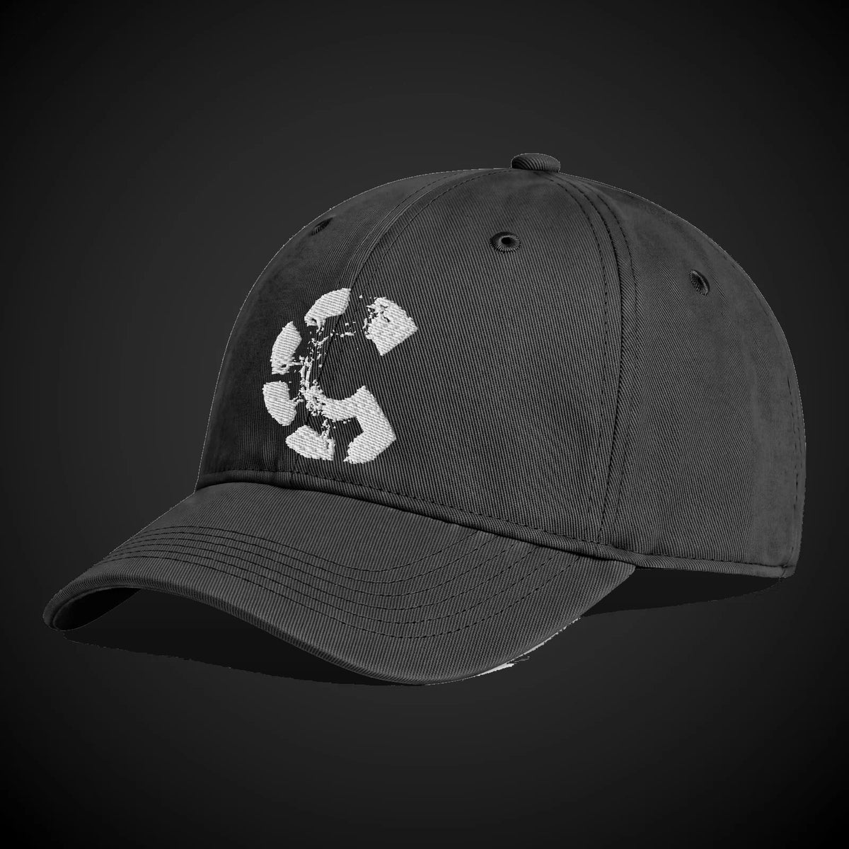 CREDO ICON C WASHED CAP – BLACK