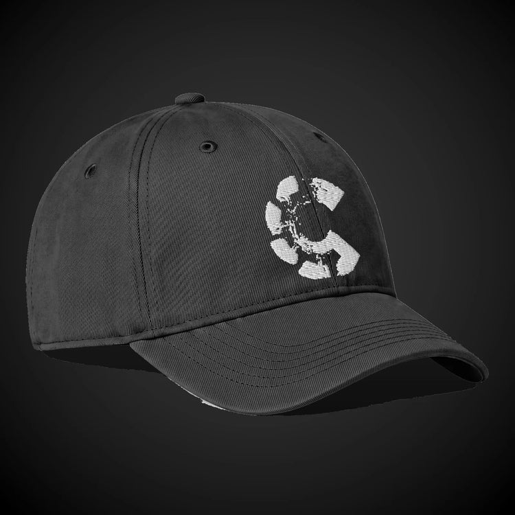 CREDO ICON C WASHED CAP – BLACK