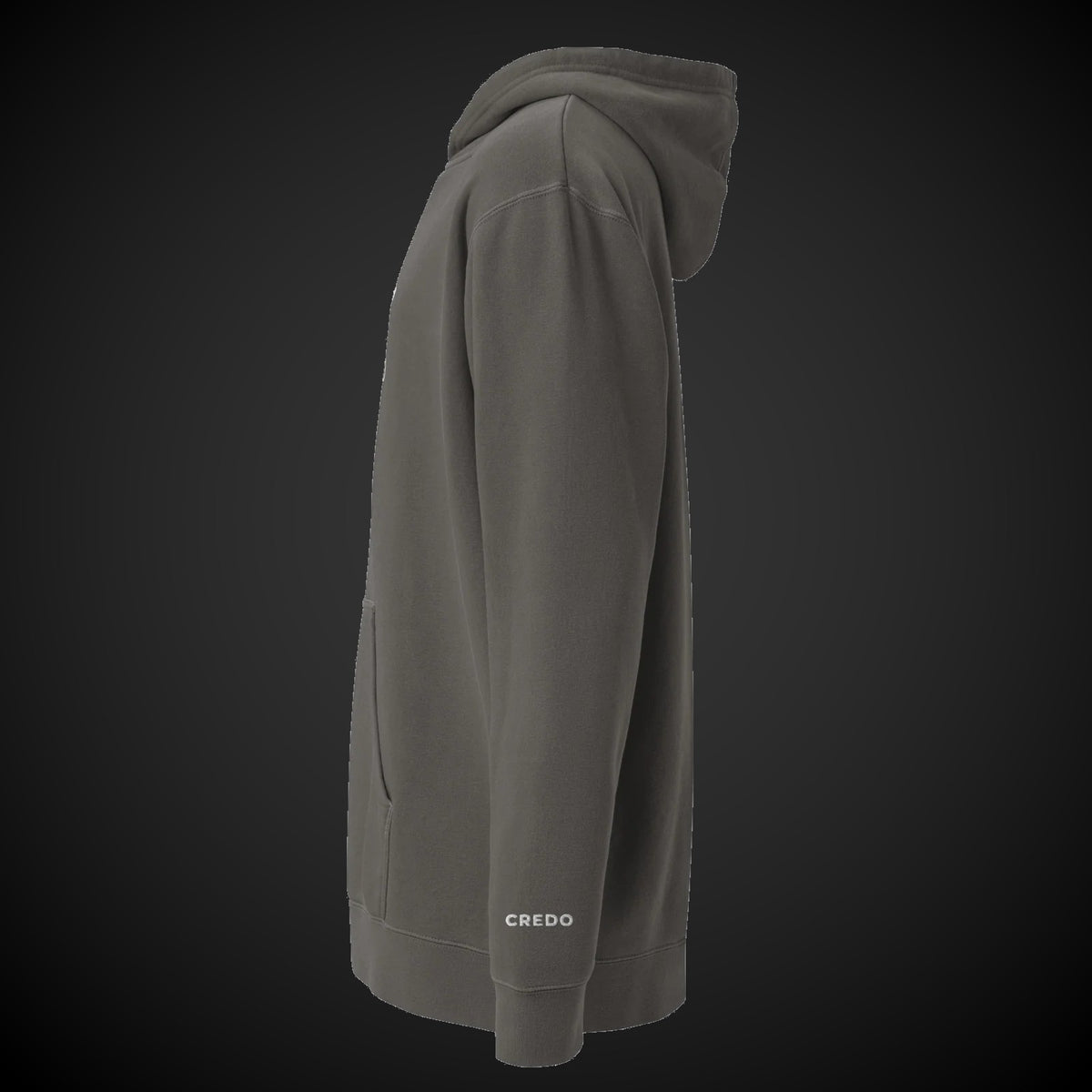 CREDO MAZE C WASHED HOODIE – PIGMENT BLACK