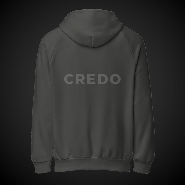 CREDO MODERN HERITAGE HEAVYWEIGHT HOODIE – ASPHALT