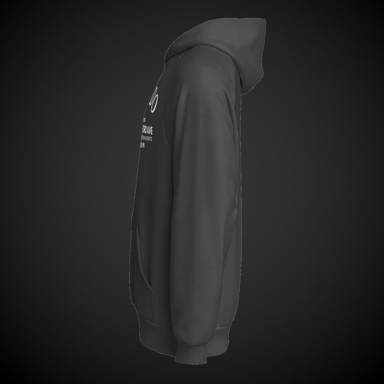 CREDO EST. 1976 BEDFORD HEAVYWEIGHT HOODIE – ASPHALT