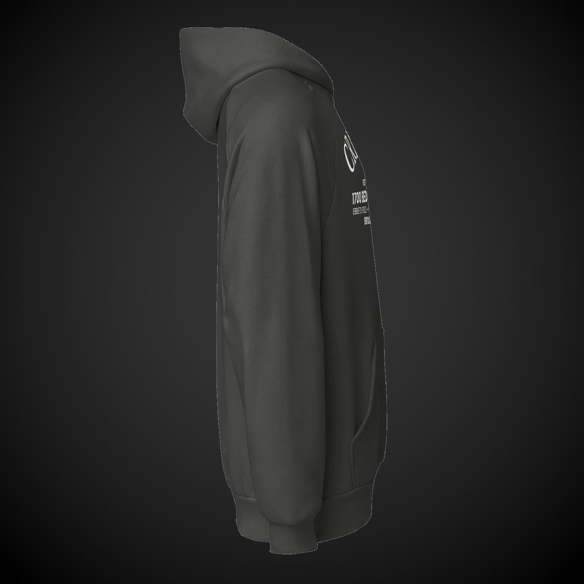 CREDO EST. 1976 BEDFORD HEAVYWEIGHT HOODIE – ASPHALT