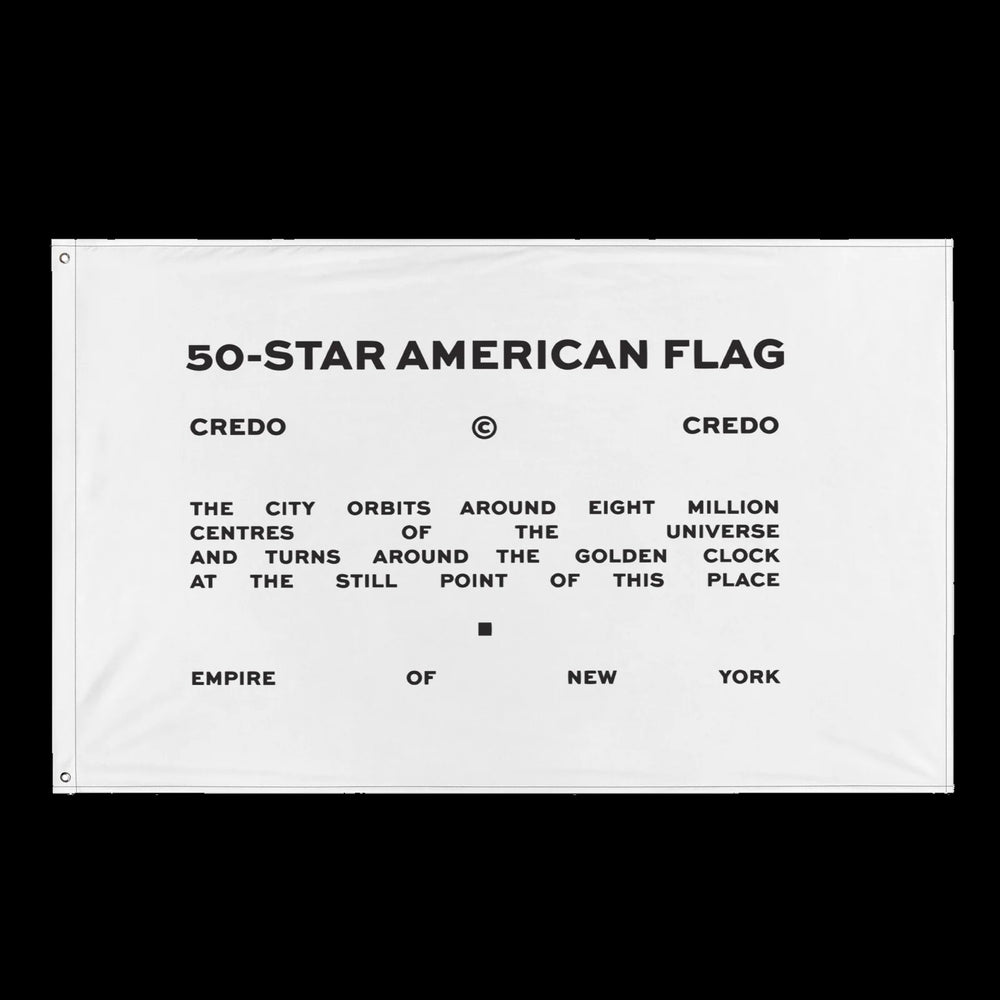 CREDO NYC 50 STAR AMERICAN FLAG