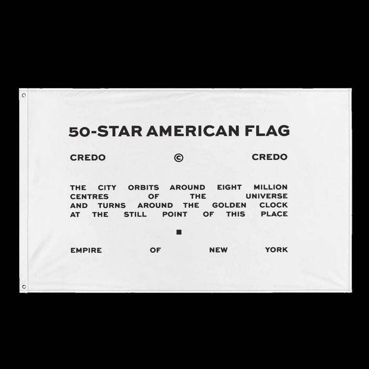 CREDO NYC 50 STAR AMERICAN FLAG