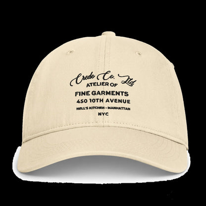 CREDO CO. LTD ATELIER HELL’S KITCHEN WASHED CAP – IVORY