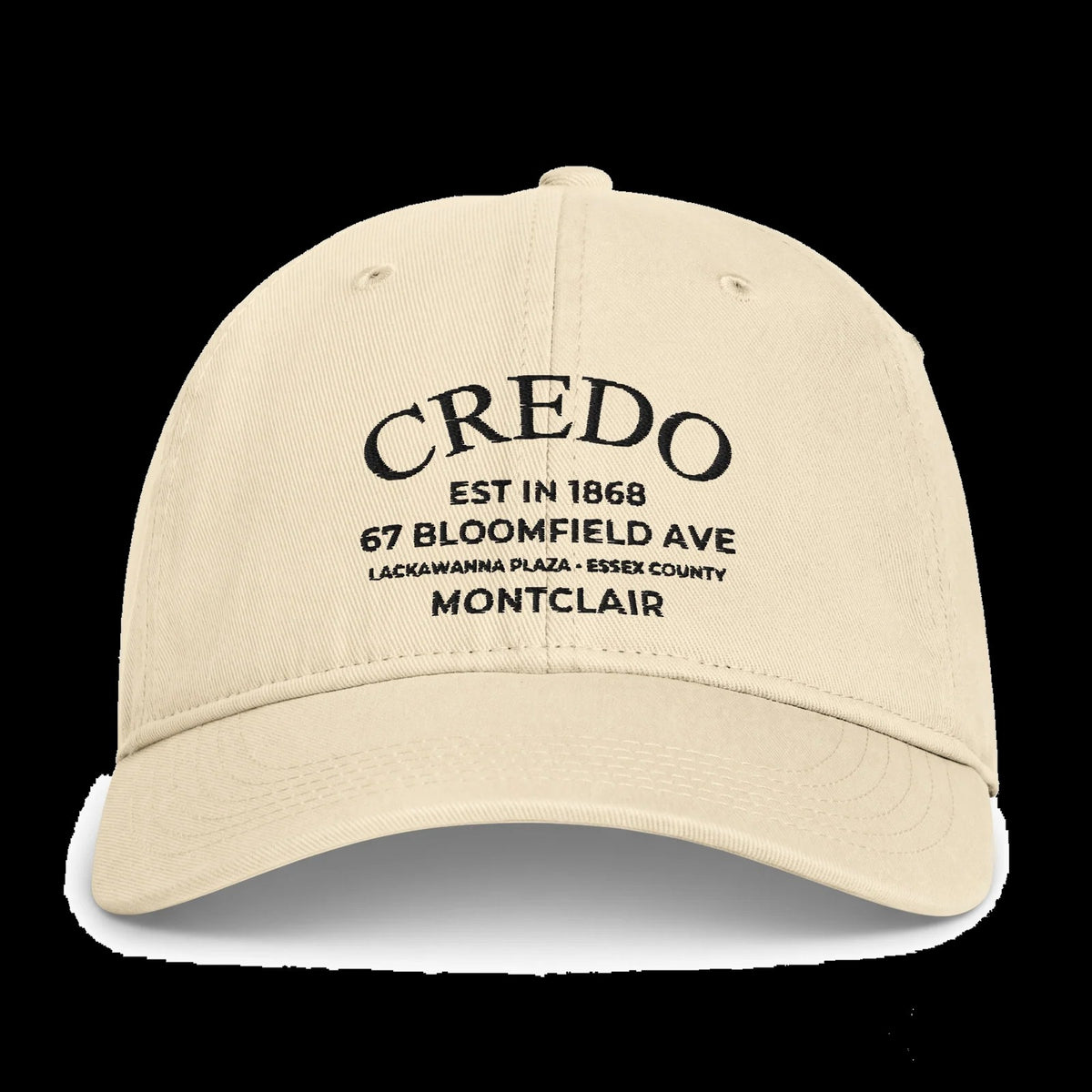 CREDO EST. 1868 MONTCLAIR ARCH WASHED CAP – IVORY