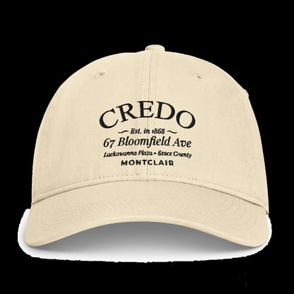 CREDO EST. 1868 MONTCLAIR SCRIPT WASHED CAP – IVORY
