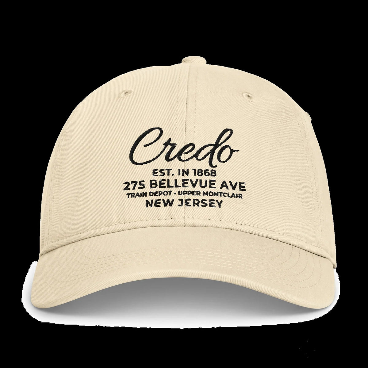 CREDO EST. 1868 UPPER MONTCLAIR WASHED CAP – IVORY