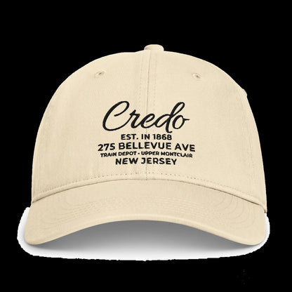 CREDO EST. 1868 UPPER MONTCLAIR WASHED CAP – IVORY