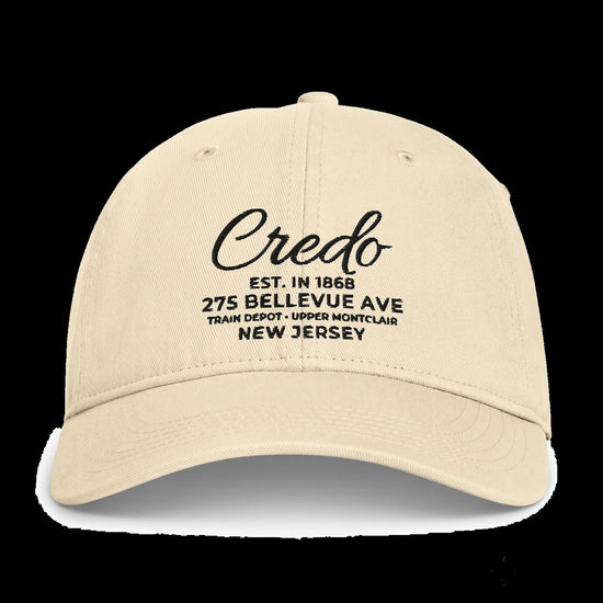 CREDO EST. 1868 UPPER MONTCLAIR WASHED CAP – IVORY