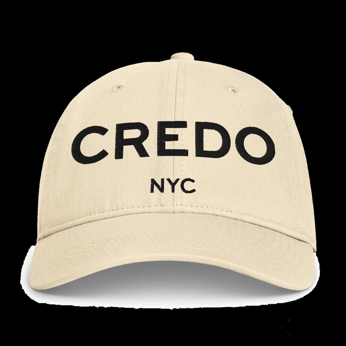 CREDO NYC 3D PUFF WASHED CAP – IVORY