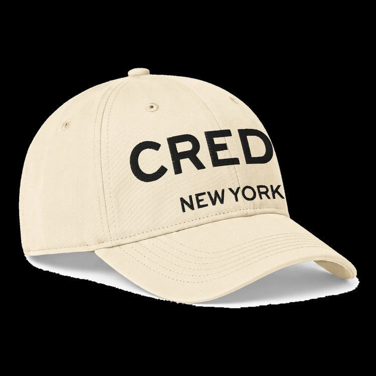 CREDO NEW YORK 3D PUFF WASHED CAP – IVORY