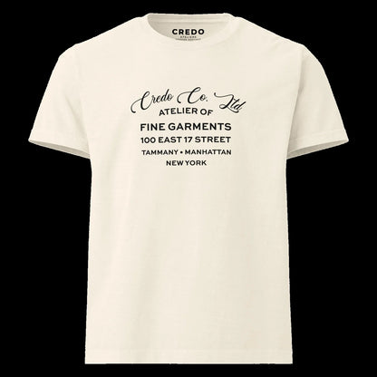 CREDO CO. LTD FINE GARMENTS WASHED TEE – VINTAGE WHITE