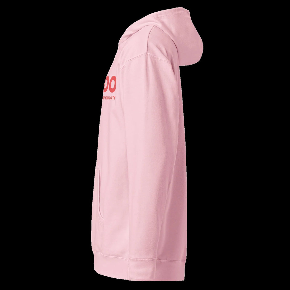 CREDO BMX BIG BIKE HOODIE – BLACK & LIGHT PINK