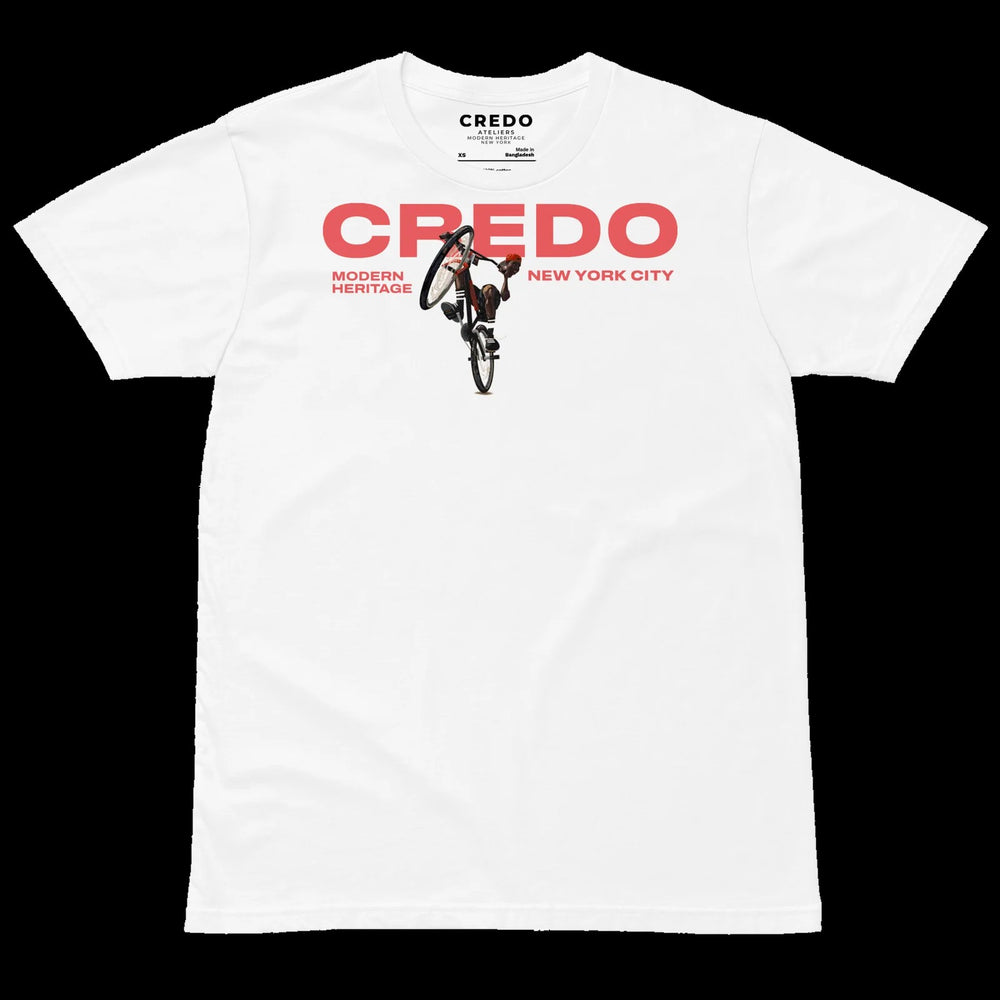 CREDO BMX BIG BIKE TEE – WHITE