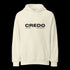 CREDO EST. 1976 LOCKUP HEAVYWEIGHT HOODIE – CREAM