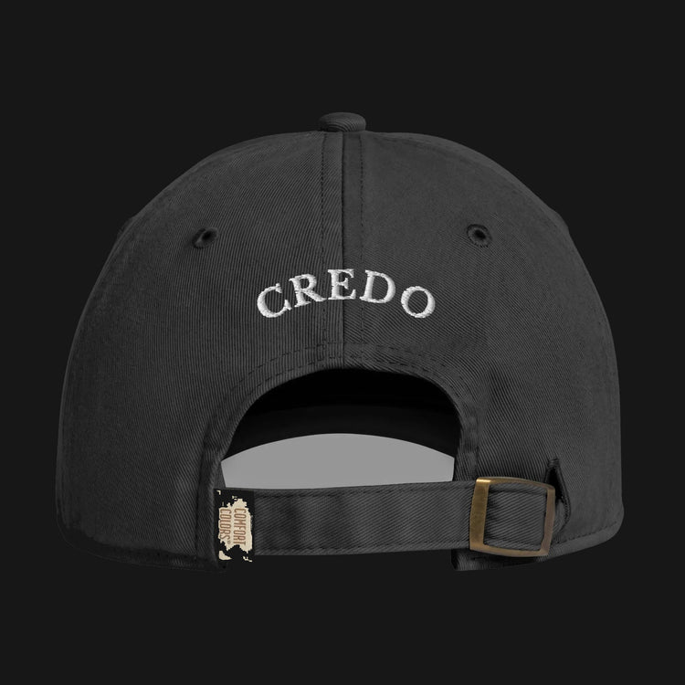 CREDO BROOKLYN ARCH WASHED CAP – BLACK