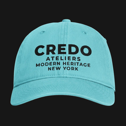 CREDO NEW YORK LABEL WASHED CAP – BMX PASTELS