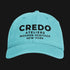 CREDO NEW YORK LABEL WASHED CAP – BMX PASTELS