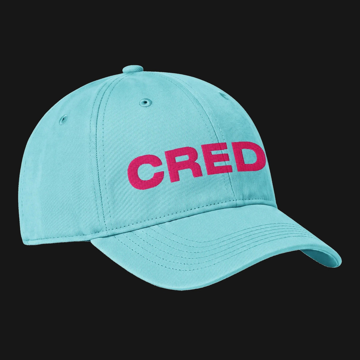 CREDO BMX WORDMARK WASHED CAP – BLACK & CHALKY MINT
