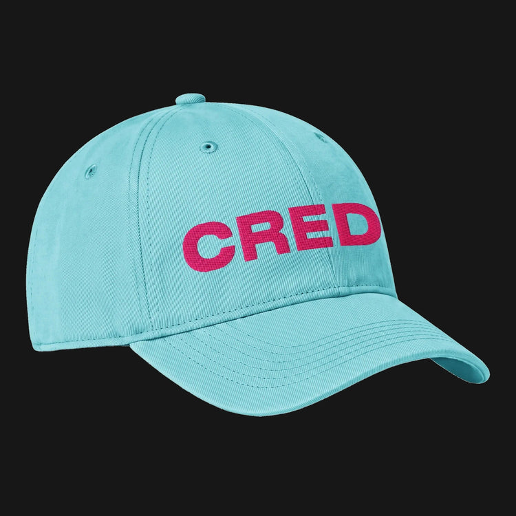 CREDO BMX WORDMARK WASHED CAP – BLACK & CHALKY MINT